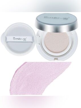 The Crème Shop Ready Set Glow Cushion Highlighter in Crystal pink new in box